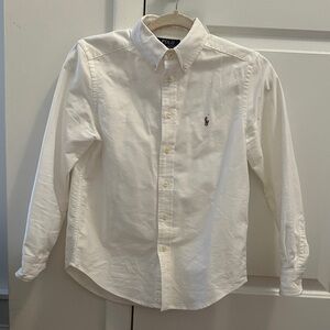 White Button-Down Shirt by Polo Ralph Lauren